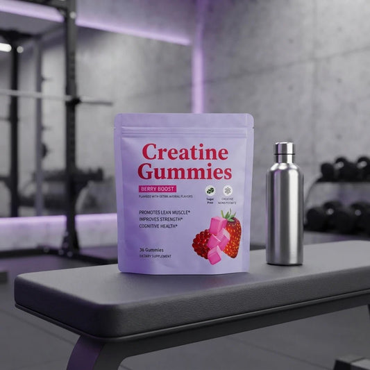 CREATINE GUMMIES - Aumenta tu músculo fácil - SoluClick