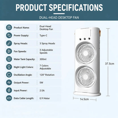 Ventilador Mágico 3 en 1 - SoluClick