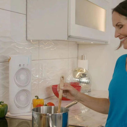 Ventilador Portátil - Refresca tu espacio al instante - SoluClick